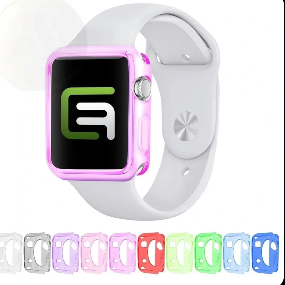 Colorful Apple Watch case Bundle for 38mm Apple iWatch
